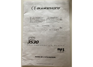Audiophony CD-3530