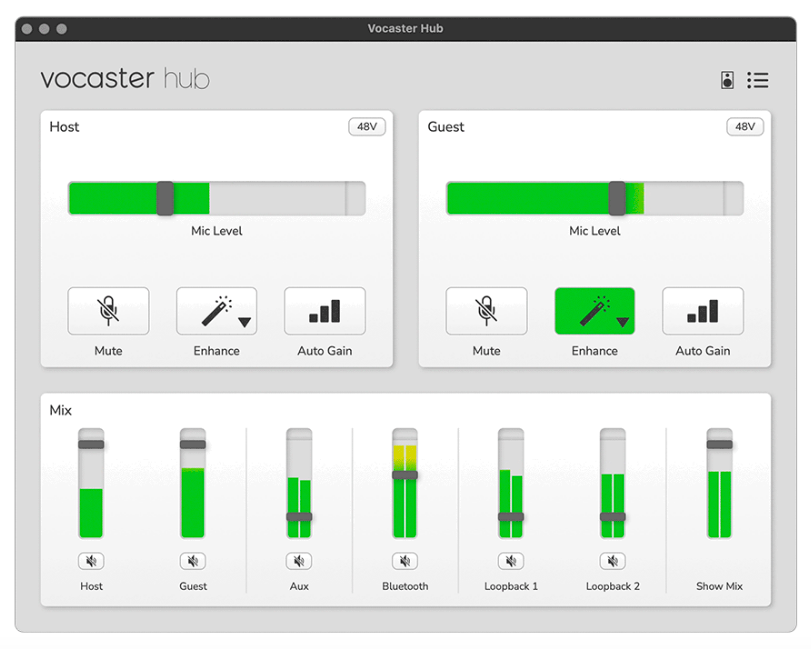 Vocaster Two software