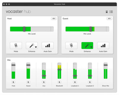 Vocaster Two software