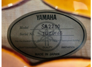 Yamaha SA2200 (53206)