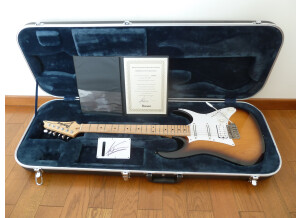 Ibanez [Signature Series - Andy Timmons] AT100CL Prestige - Sunburst
