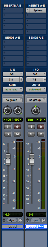 Townsend Labs Sphere L22 : 06 L22 - Track stereo to Mono