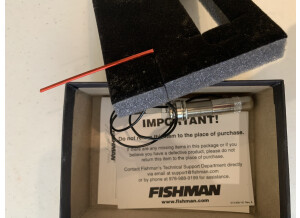 Fishman AG Undersaddle Pickup for 6-String Guitar (3/32")