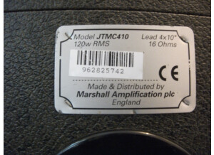 Marshall [JTM60 Series] JTMC410