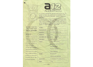 Audiophony A12