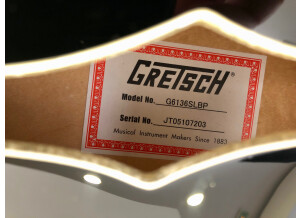 Gretsch G6136SLBP Brian Setzer Black Phoenix (74358)