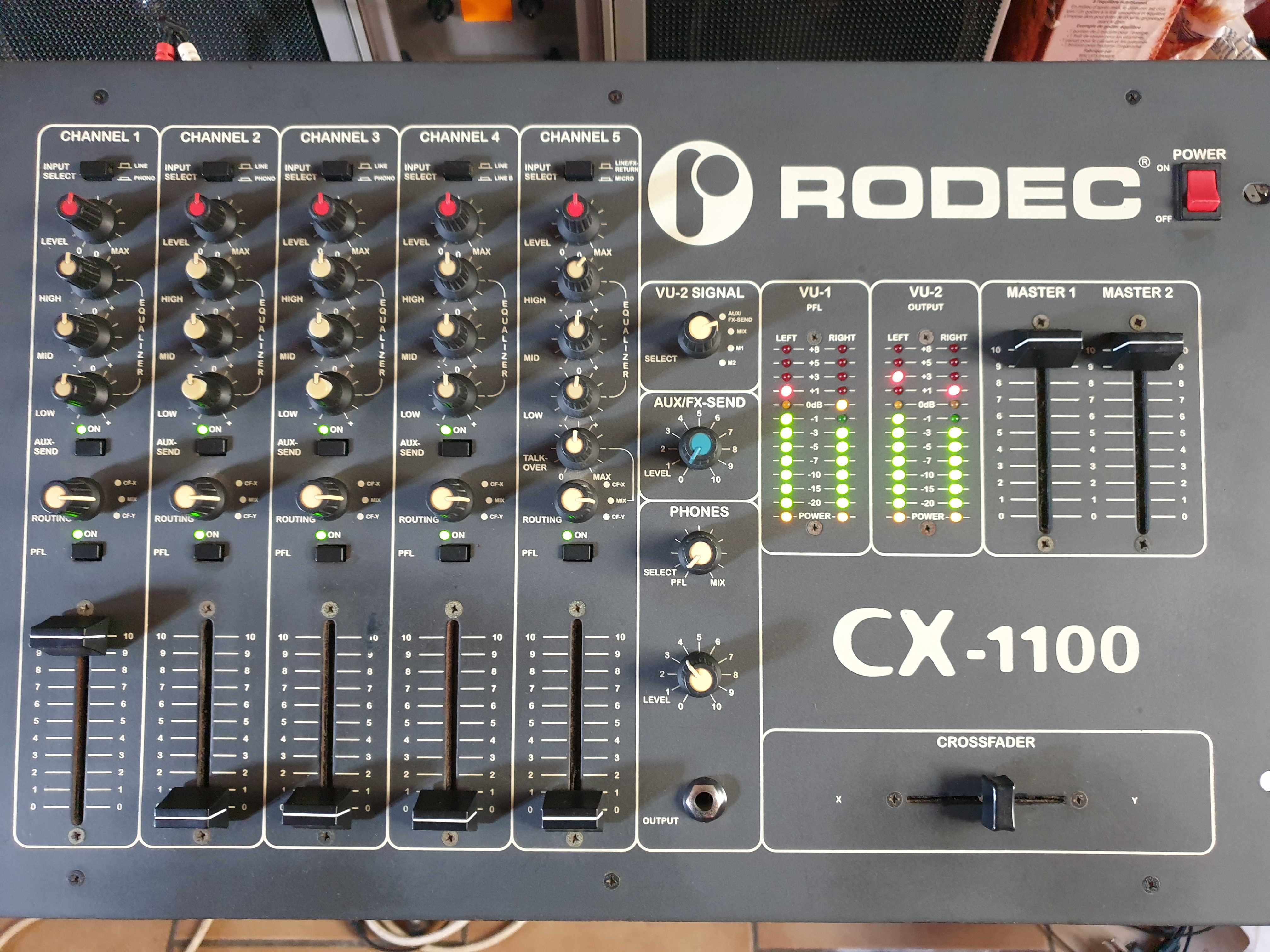 RODEC CX-1100 DJミキサー - DJ機器