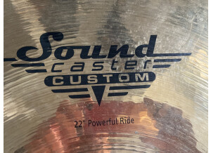 Meinl Soundcaster Custom Powerful Ride 22"