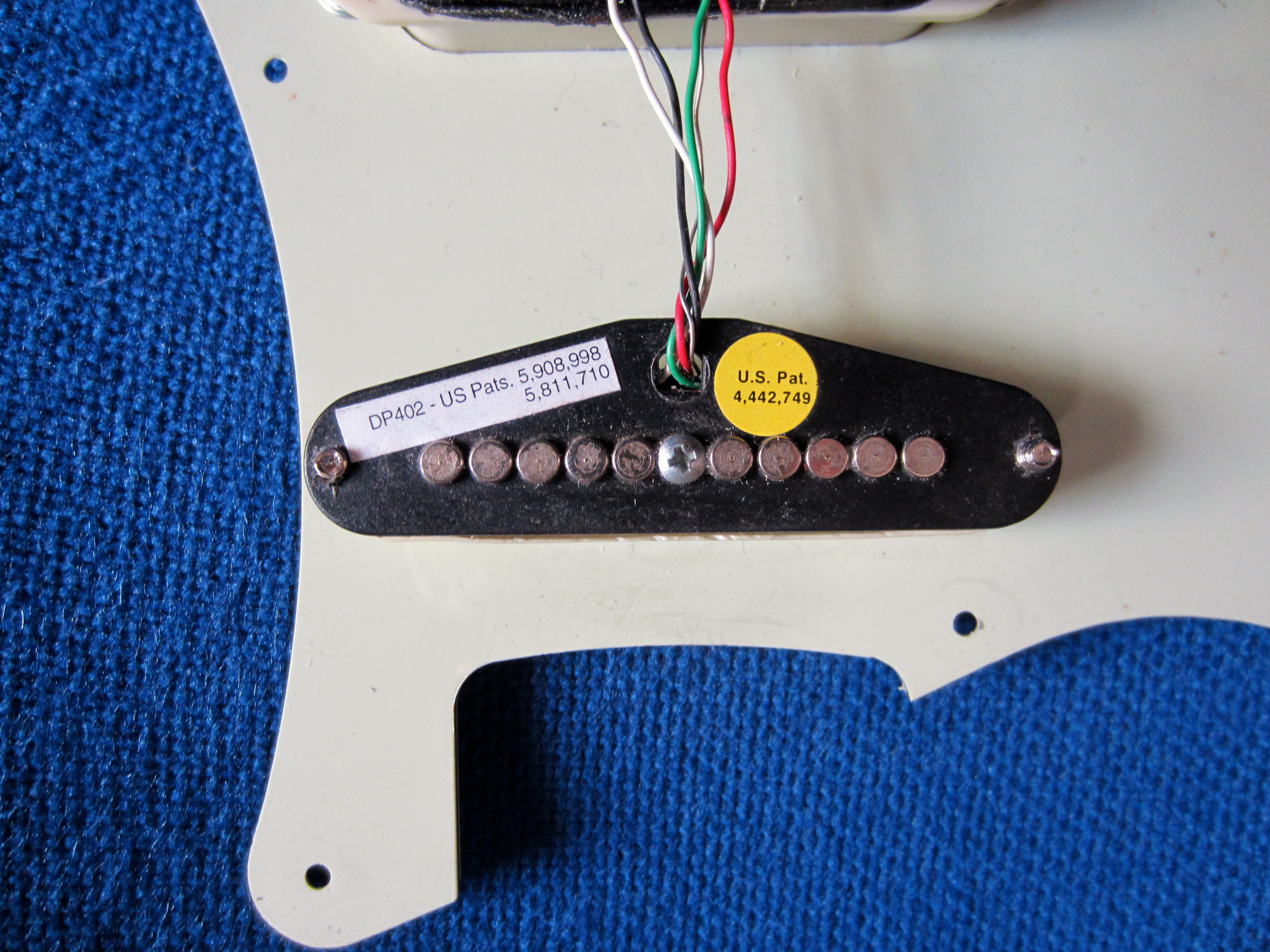 ディマジオ DP 401 PAF Virtual Vintage 2.1 DiMarzio DP401 Version 2.1 Virtual Vintage Stacked Single