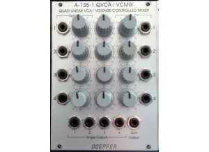 Doepfer A-135-1 Voltage Controlled Mixer / Quad VCA (15450)