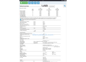 Lab Gruppen LAB 1200C (33535)