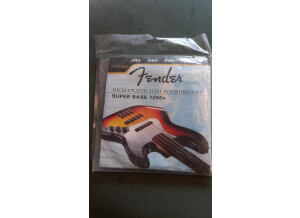 Fender Super 7250's Nickel-Plated Steel Roundwound 4-String Bass Strings