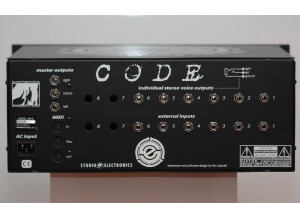 Studio Electronics Code (91758)