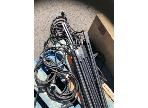 Rail projecteur stand rond dos