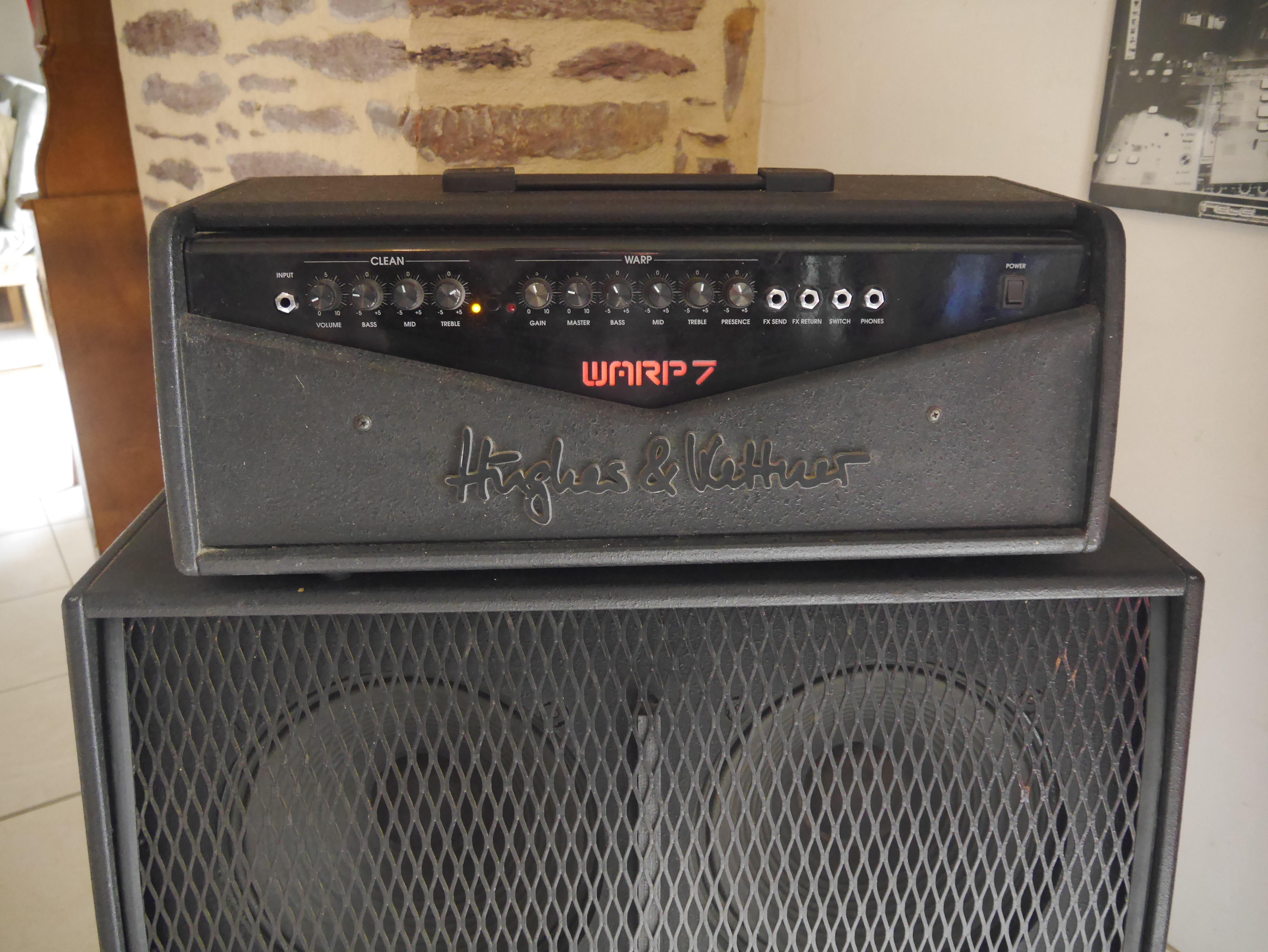 Warp 7 Head - Hughes & Kettner Warp 7 Head - Audiofanzine
