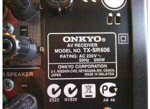 Onkyo TX-SR606