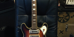 Guitare ’Lion Foreign’ semi-Hollowbody 60’s