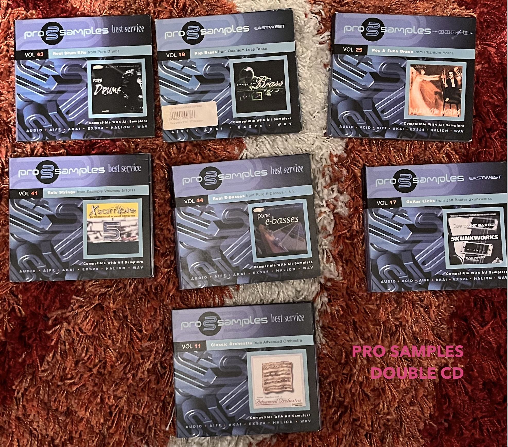 Cd de samplse best service ultimate soundbanck & creative essential