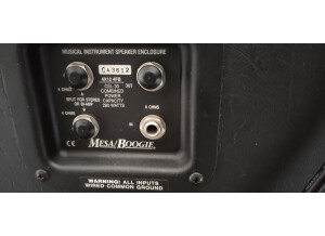 Mesa Boogie Recto 4x12 Standard Slant (32816)