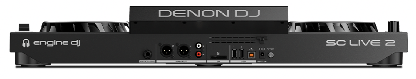 Denon DJ SC Live 2 : Rear