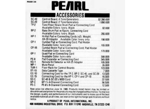 Pearl Drum-X (44962)