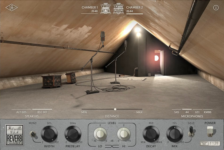 Universal Audio Hitsville Reverb Chambers : hitsville chamber 2 gui 1