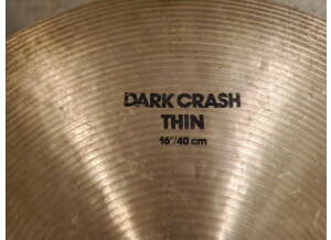 Zildjian K Dark Crash Thin 16'' (3648)