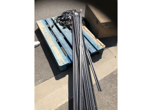 Rail projecteur stand rond