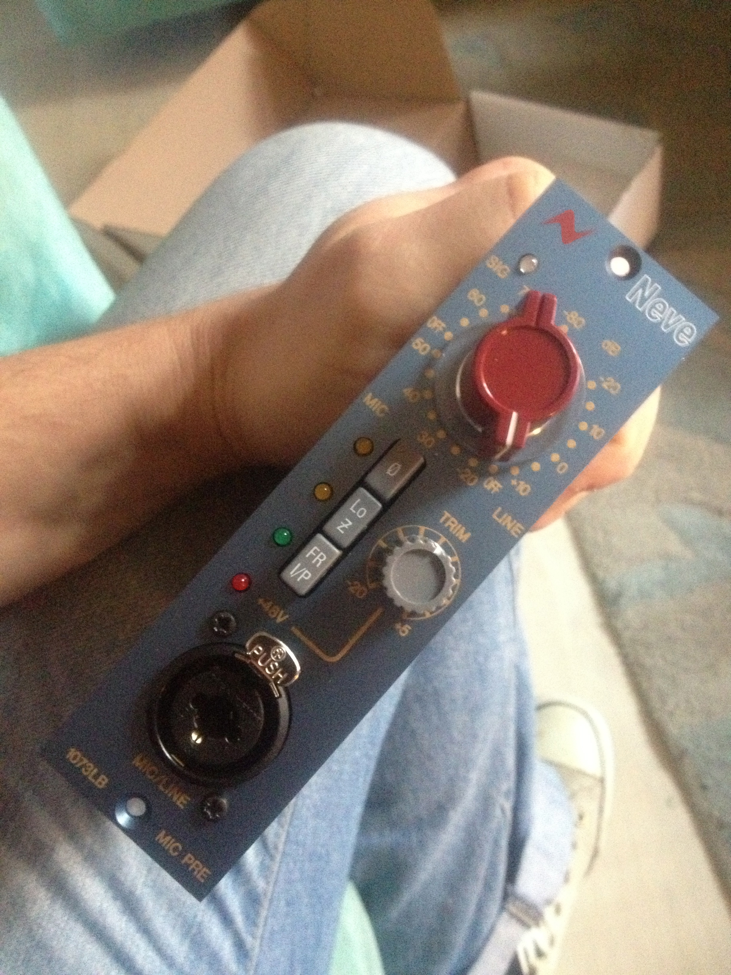 AMS-Neve 1073LB Mono Mic Preamp module