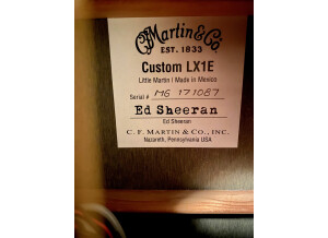 Martin & Co LX1E Ed Sheeran