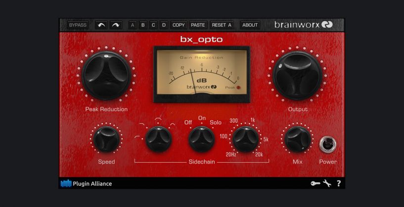 Vends bx_opto compressor de la marque Brainworx (Plugin Alliance)