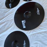 Vend Zildjian Pitch Black Pack (charley 15 + crash 18 + ride 22) 2008