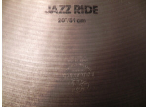 Zildjian K Jazz Ride 20"