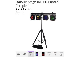 Stairville Stage Tri Led Bundle Complete (22257)