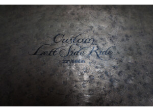Zildjian K Custom Left Side Ride 20"