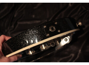 Gretsch G1255 Jet Baritone with Bigsby - Black Sparkle