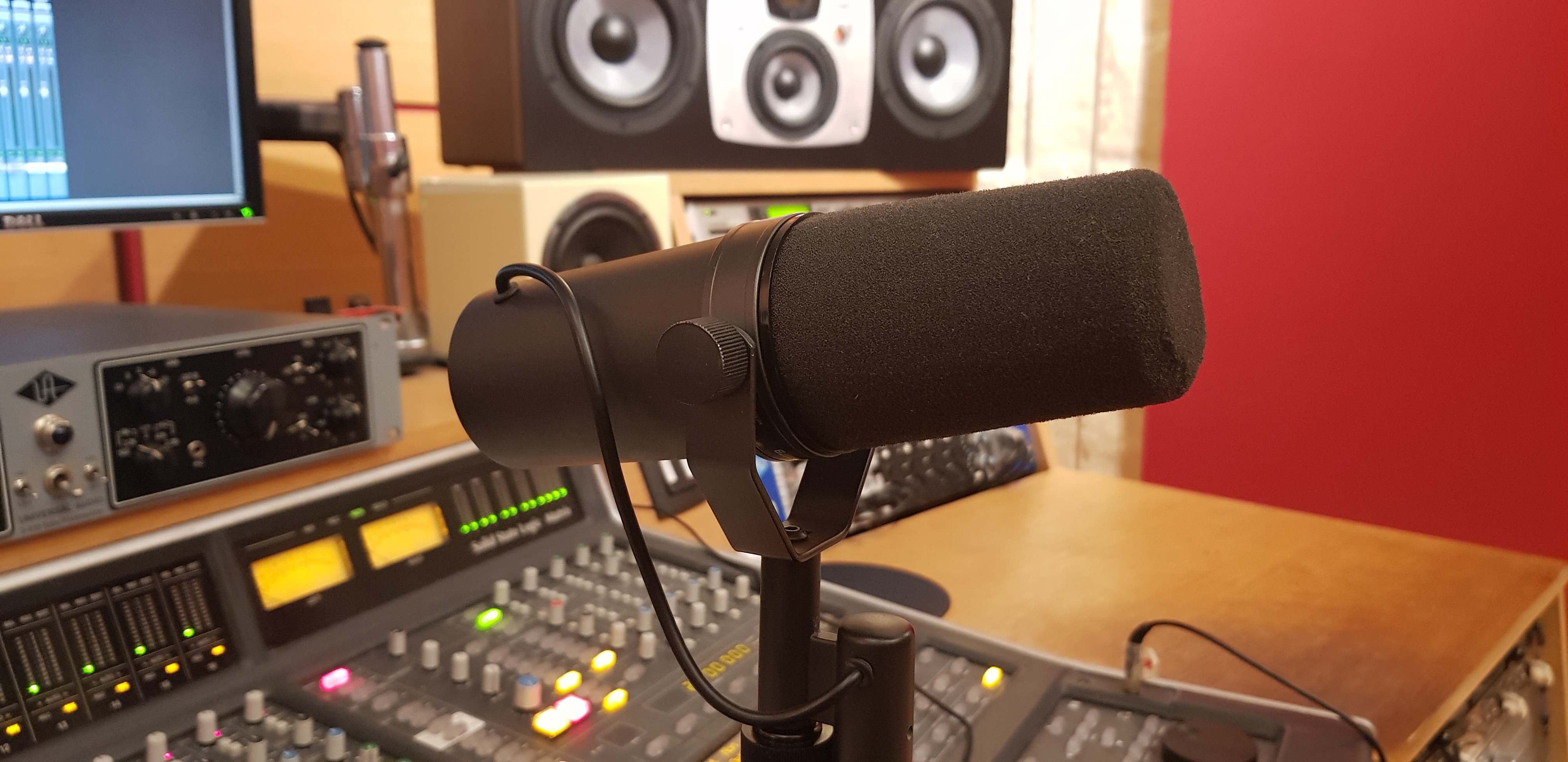 Shure Sm7 Studio 3:4 droite