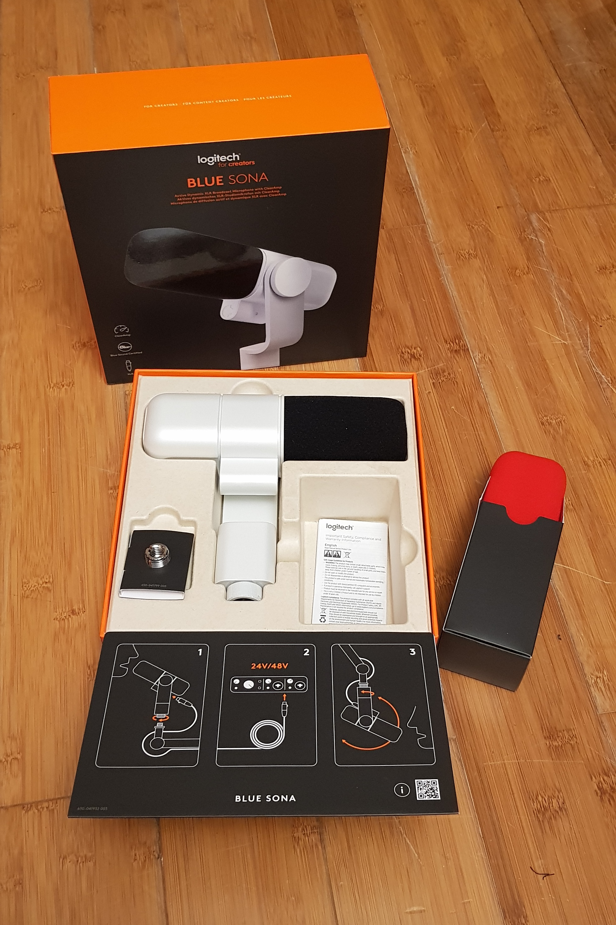 Logitech Blue boite Ok