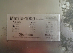 Oberheim Matrix-1000 (39024)
