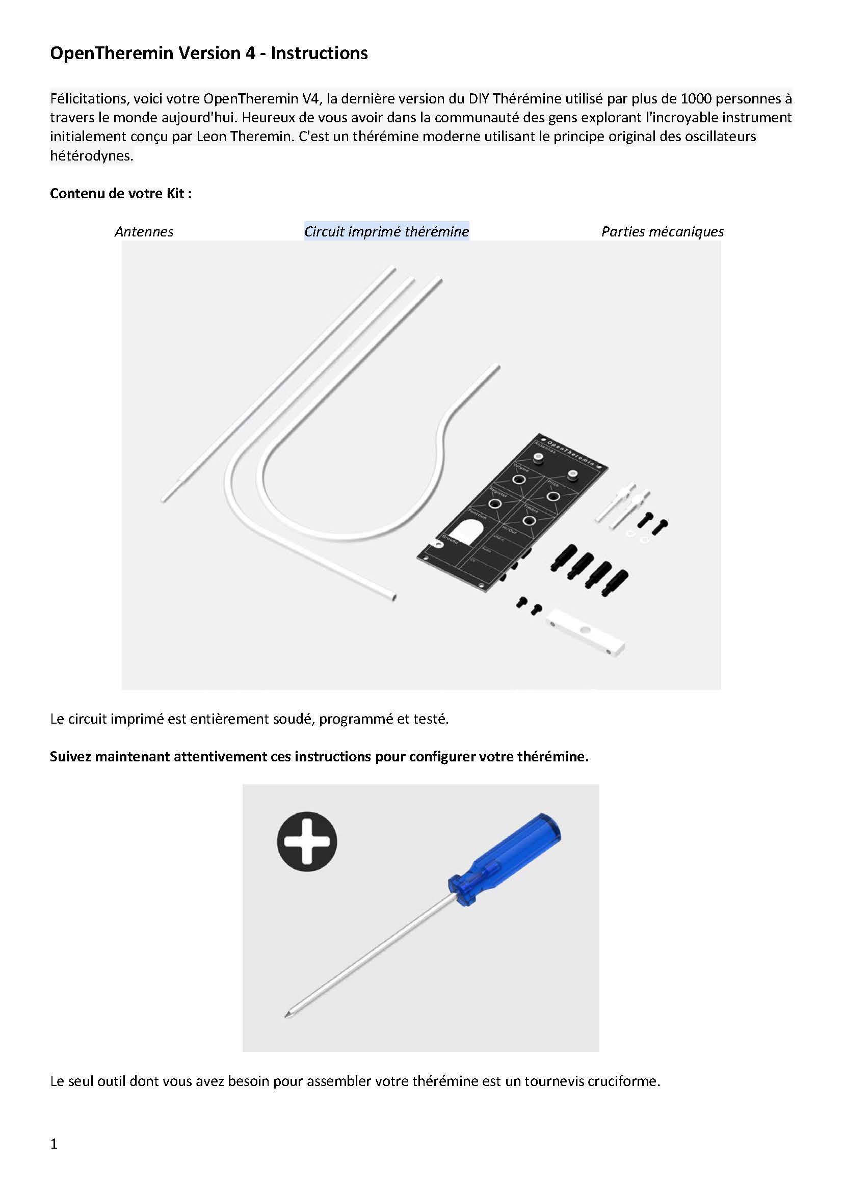 Gaudi Open Theremin V4