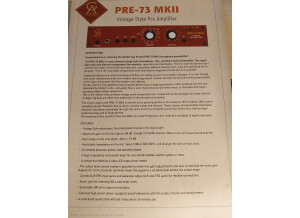 Golden Age Project Pre-73 MKII