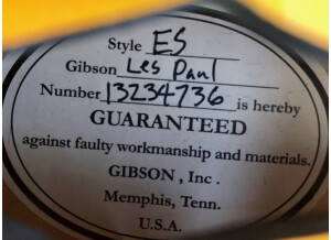 Gibson ES-Les Paul 2015 (27234)
