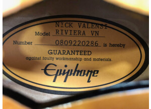 Epiphone Nick Valensi Riviera P94 (51277)