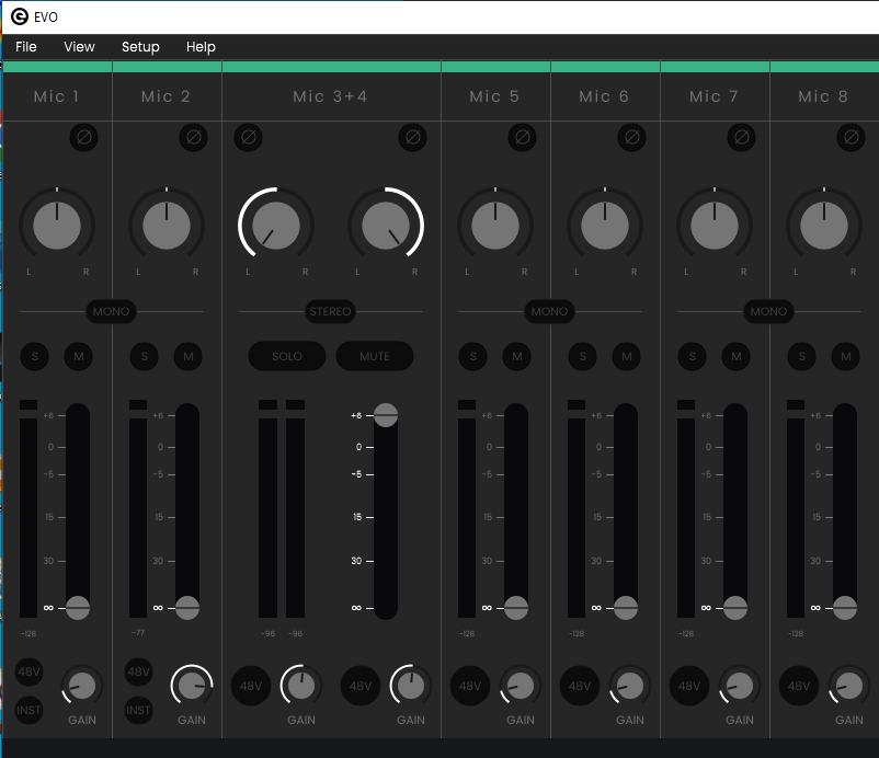 Audient EVO 16 : MicPres EVO16