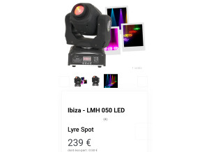 Ibiza Light LMH 250 (89321)