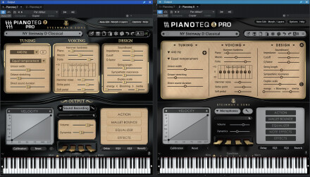 Modartt Pianoteq 8 Pro : réglages