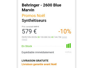 Behringer 2600 (70890)