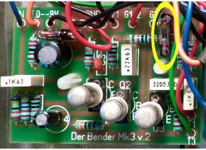 FUZZ Bender Tone Remplacement Diode