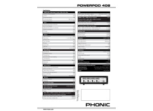 Phonic PowerPod 408 (31724)
