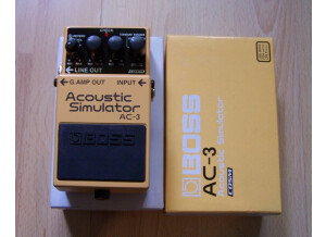 Boss AC-3 Acoustic Simulator (62110)